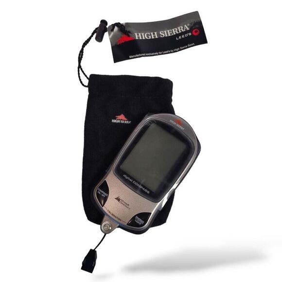 High Sierra for Leed's Digital Compass Battery Operated NEW- Needs Battery - Picture 1 of 7